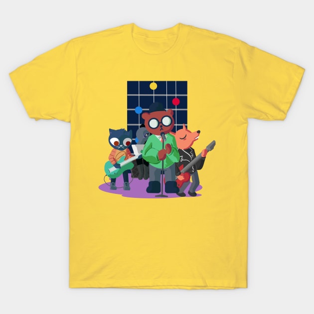 night in the woods T-Shirt by inkpocket